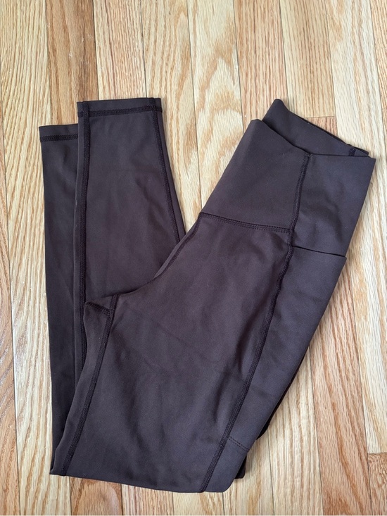 Pants - Avia High Rise Leggings Women’s Size S Brown Performance Yoga Gym Athletic Pants